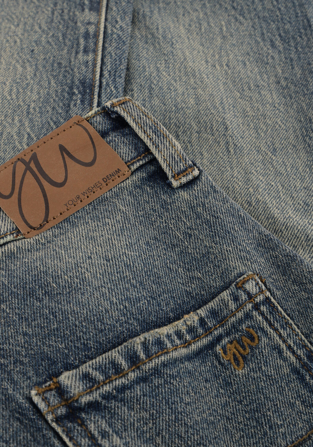 Lichtblauwe YOUR WISHES Straight leg jeans DENIM WORKER JEANS - large