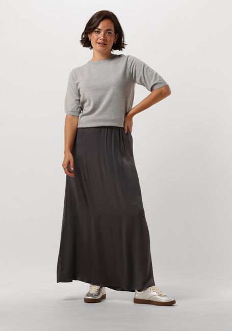 CIRCLE OF TRUST Jupe maxi MONROE SKIRT en argent - large
