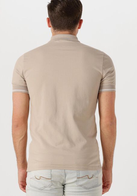 GENTI Polo POLO 3 BUTTON SS J2001-1212 en beige - large