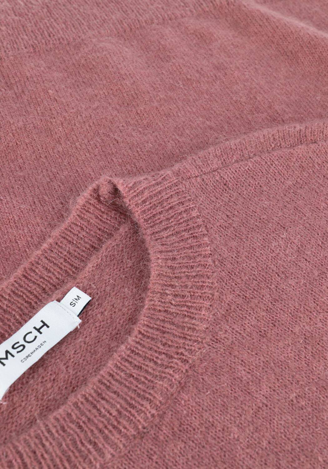 MSCH COPENHAGEN Pull FEMME MOHAIR PULLOVER en rose - large