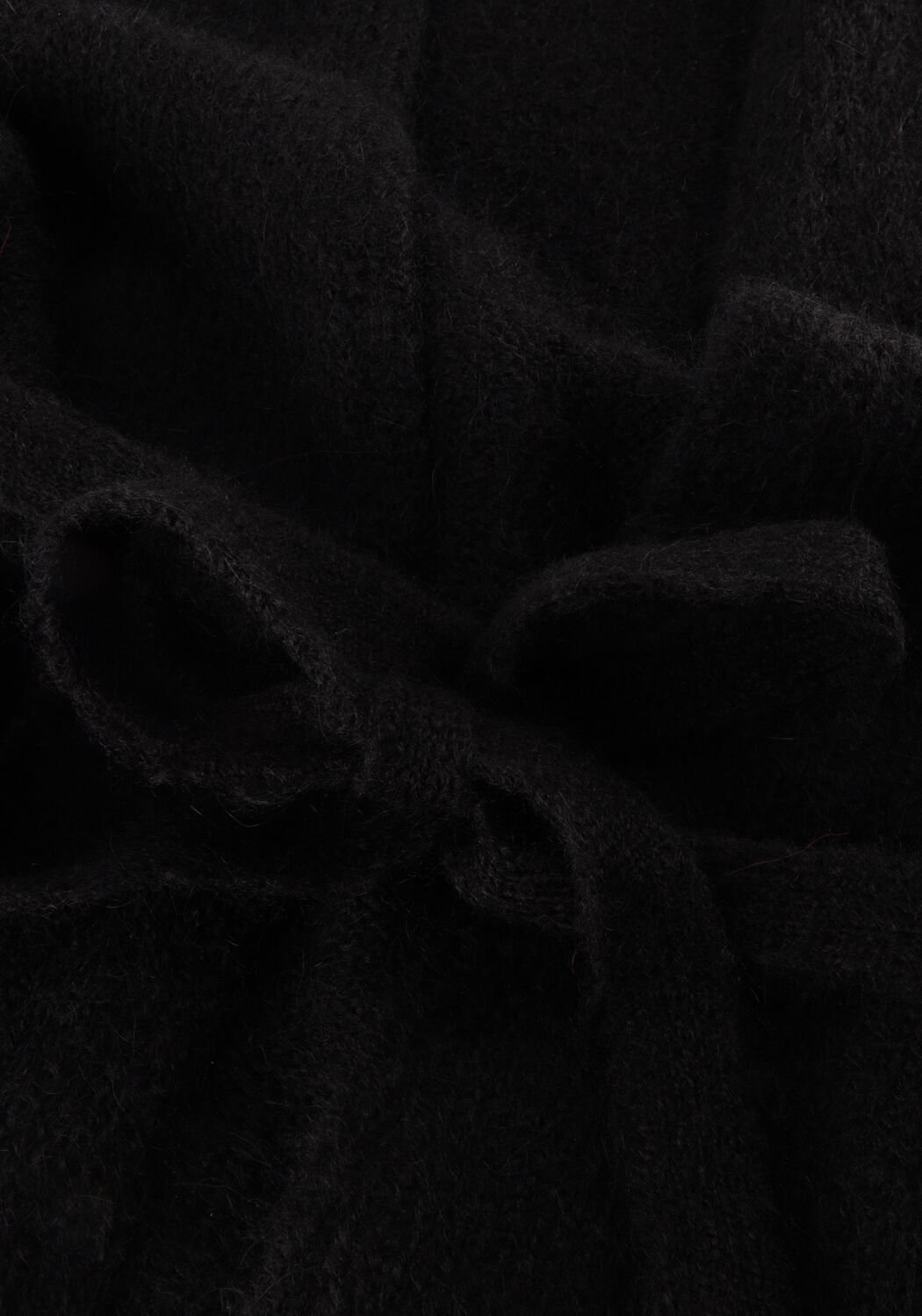 SELECTED WOMEN Pull SLFGABELLA LS KNIT BELT CARDIGAN en noir - large