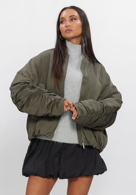 EDITED Jack ZEREENA JACKET Vert fonc&eacute; - large