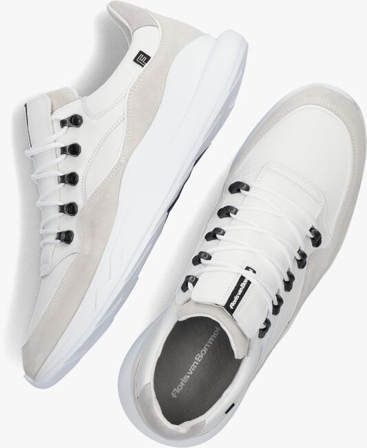 Witte FLORIS VAN BOMMEL Lage sneakers SFM-10064-01  - large