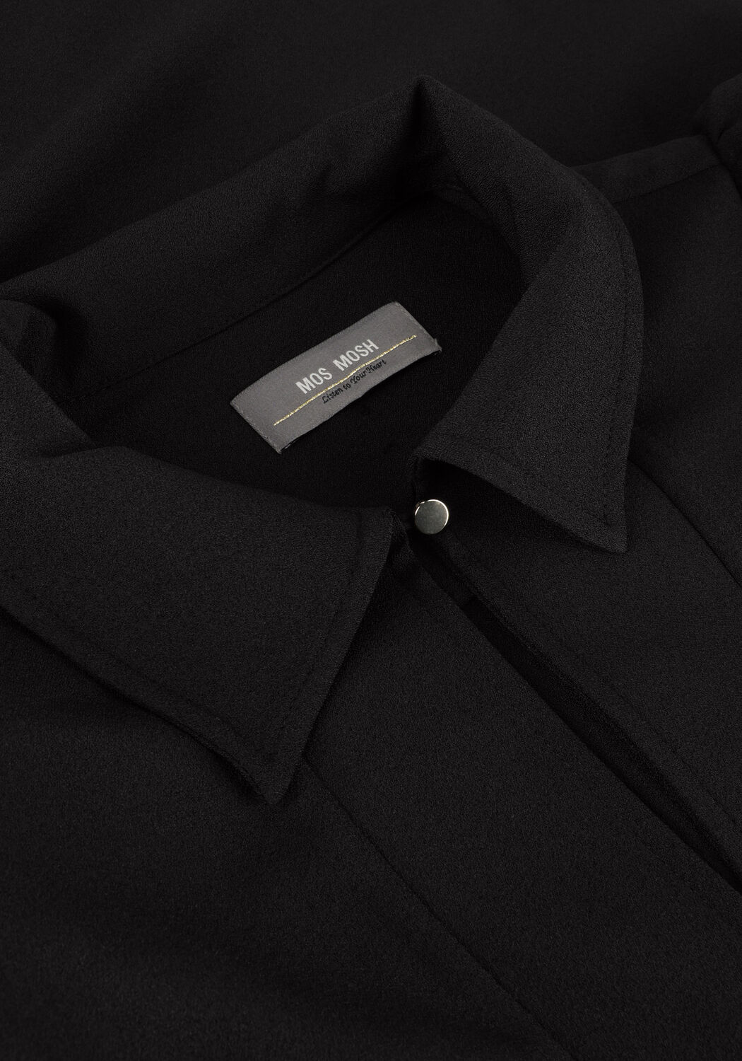 MOS MOSH Robe midi MMBOOKA MOSS DRESS en noir - large