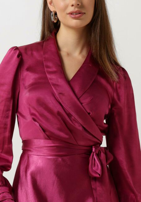 NOTRE-V Mini robe NV-DORIS SATIN DRESS en rose - large