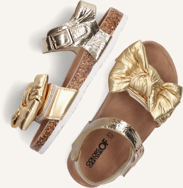 Gouden COLORS OF CALIFORNIA Sandalen NEW BIO SANDAL BOW Gouden COLORS OF CALIFORNIA Sandalen NEW BIO SANDAL BOW - large
