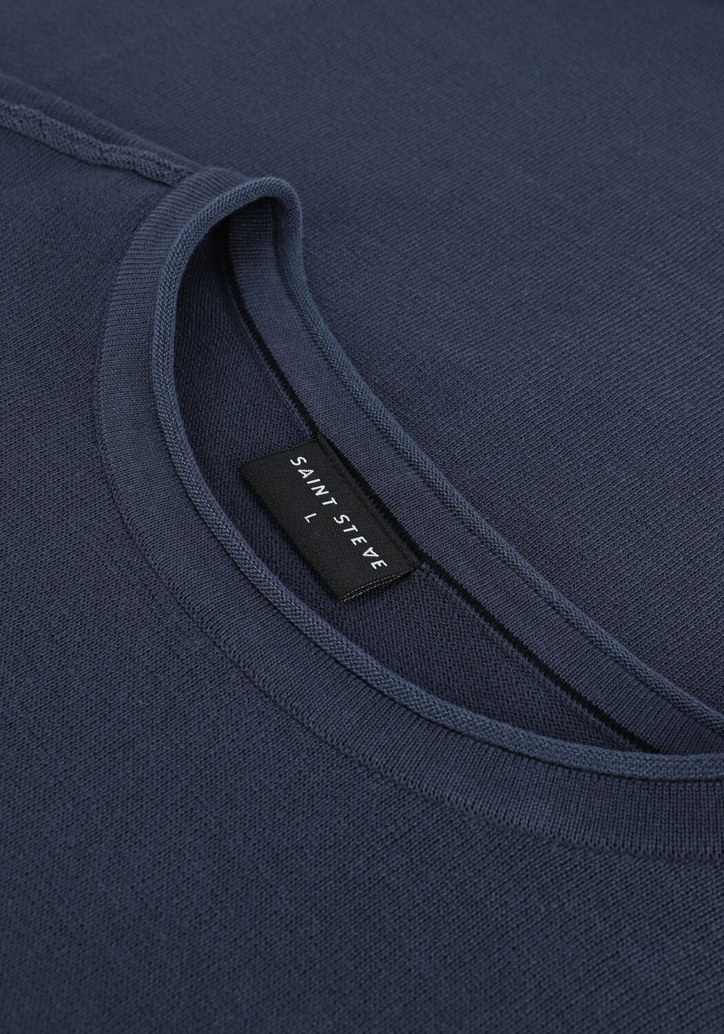 SAINT STEVE Pull GIEL en bleu - large