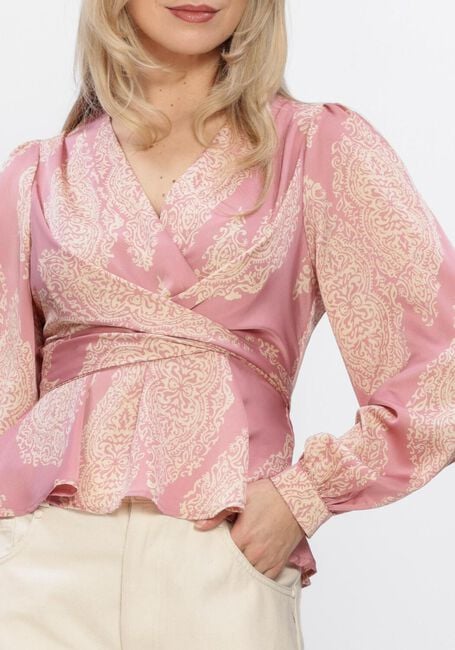 Roze NEO NOIR  RISTA PAISLEY DROP BLOUSE - large