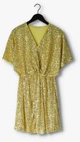 Gouden SECOND FEMALE Mini jurk SHINE ON MINI DRESS