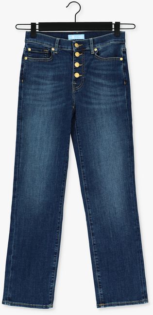 7 FOR ALL MANKIND Straight leg jeans THE STRAIGHT CROP en bleu - large