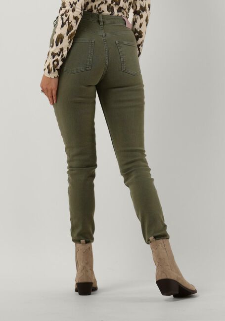 SCOTCH & SODA Skinny jeans HAUT SKINNY JEANS - GARMENT DYED COLOURS Olive - large