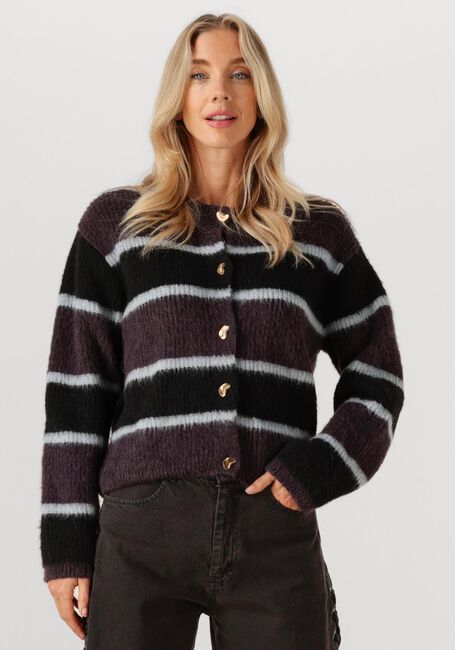 Multi MODSTRÖM Vest RAFAELMD STRIPE CARDIGAN - large