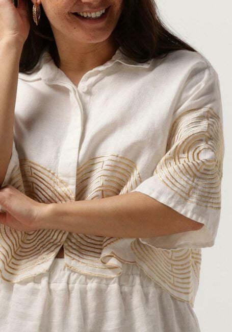 GREEK ARCHAIC KORI 250021 Blouses en blanc - large
