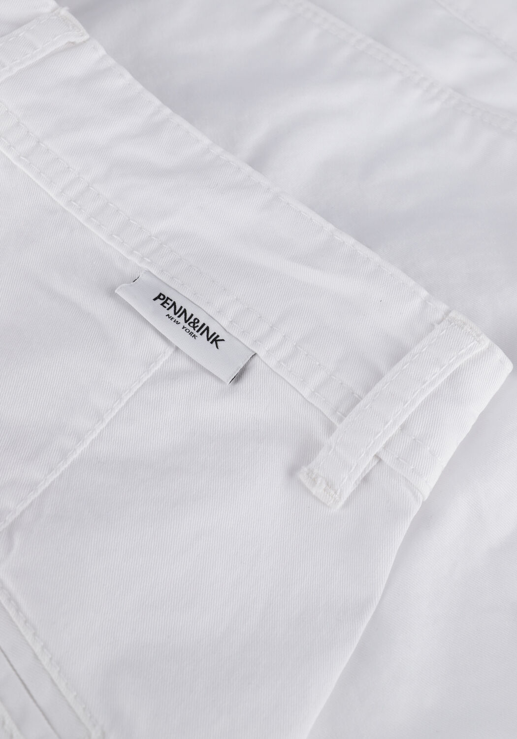 PENN & INK Pantalon cargo S22T776LTD 443LTD en blanc - large