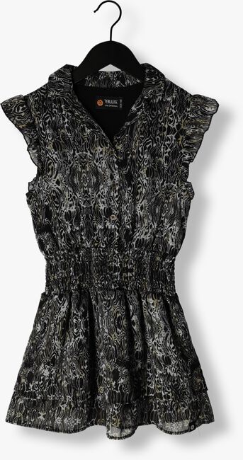 Zwarte RELLIX Mini jurk DRESS ZEBRA - large