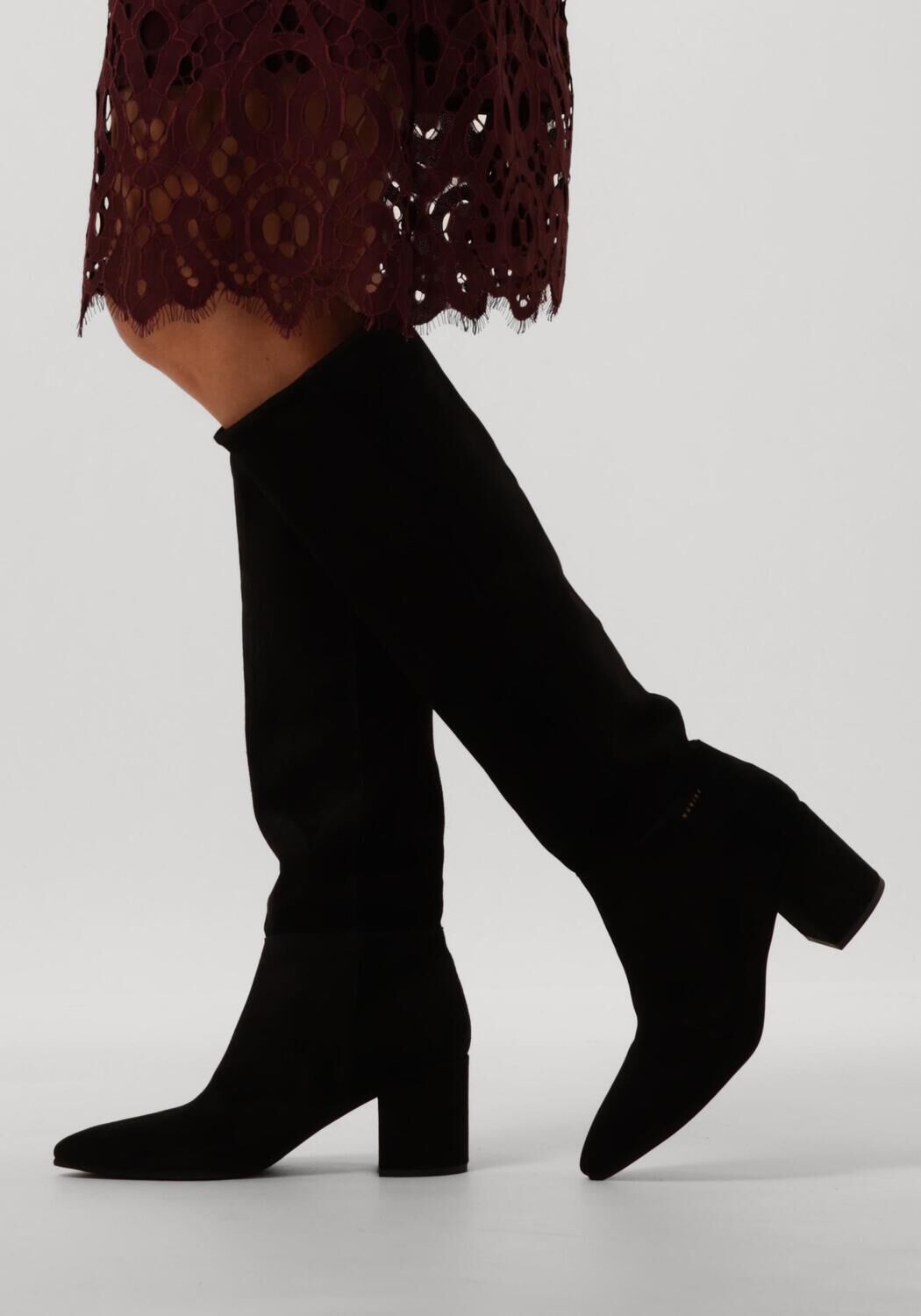 NUBIKK Bottes hautes ISA BEAU en noir - large