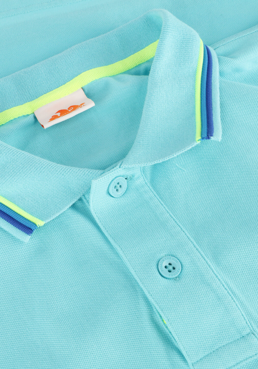 SUNDEK Polo M4S091 BRICE POLO en bleu - large