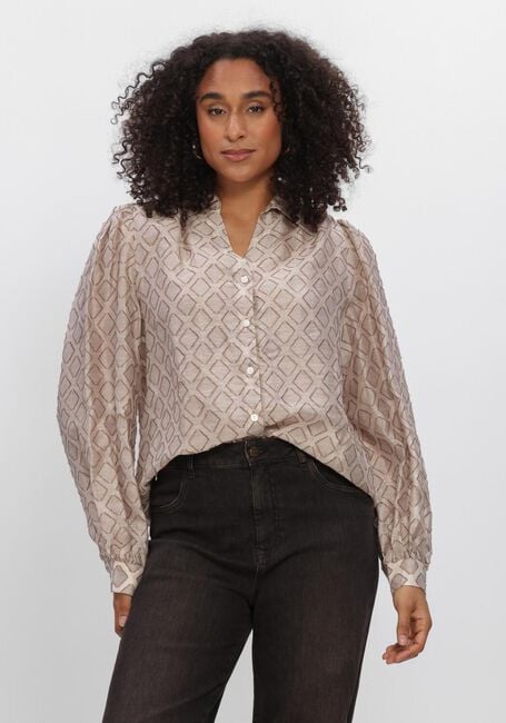 Beige NUKUS  ANTONELLA BLOUSE PATTERN - large