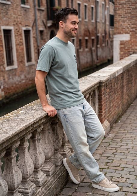 DSTREZZED Polo COLLIN ARTWORK TEE en vert - large