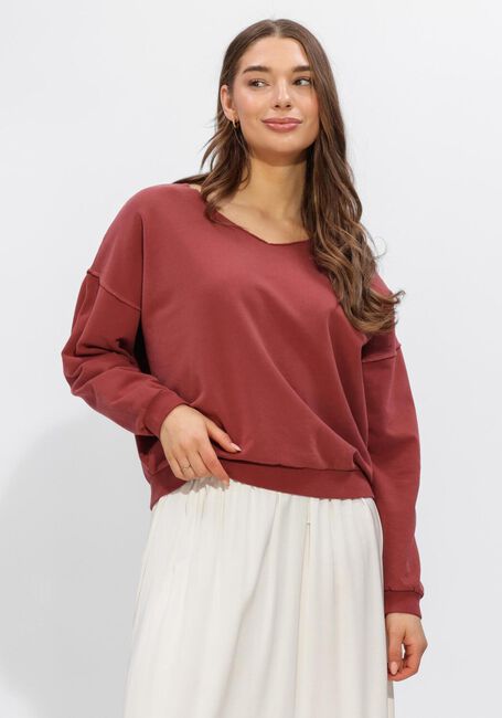 PENN & INK Chandail SWEATER PRINT en rose - large