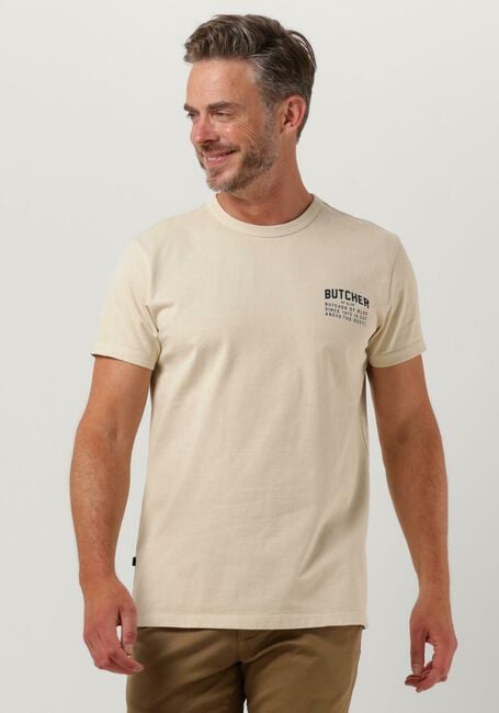 Beige BUTCHER OF BLUE T-shirt ARMY REST TEE - large