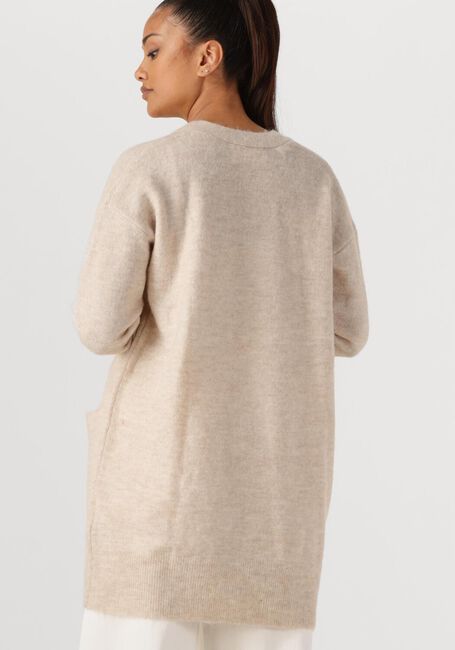 SELECTED FEMME Gilet LULU NEW LS KNIT LONG CARDIGAN B en beige - large