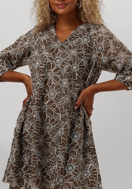 Y.A.S. Mini robe YASVIBRANT 3/4 DRESS en vert - large