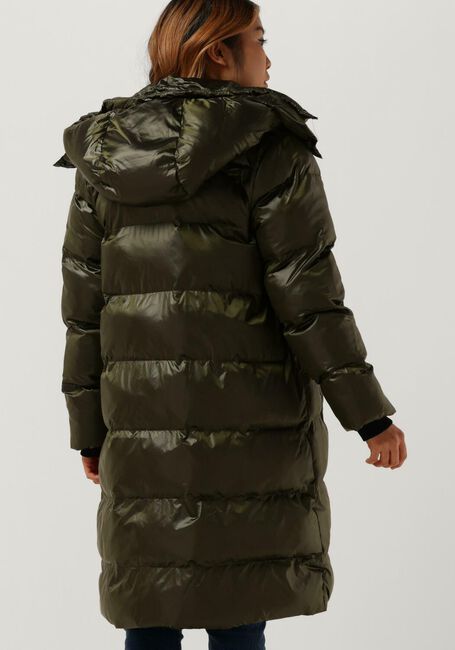 Olijf CANADIAN Gewatteerde jas RECLYLED SHINY - large