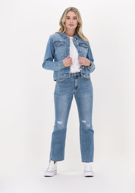 SUMMUM Bootcut jeans BOOTCUT CROPPED JEANS TWILL ST en bleu - large