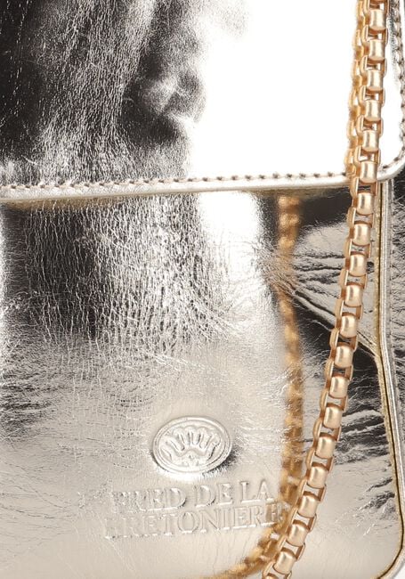 Gouden FRED DE LA BRETONIERE Schoudertas JULOTT PHONE BAG Gouden FRED DE LA BRETONIERE Schoudertas JULOTT PHONE BAG - large