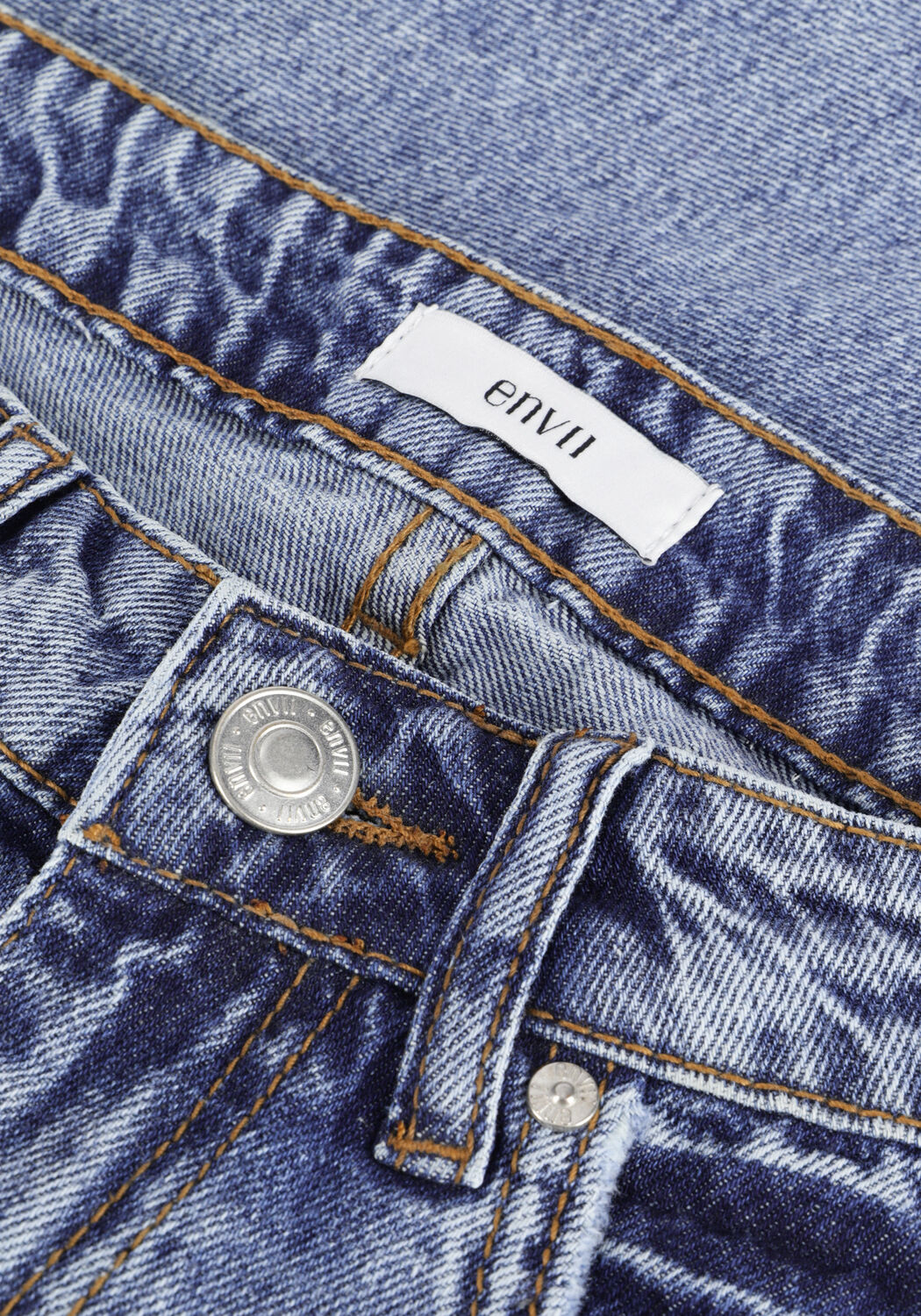 Blauwe ENVII Jeans ENBILOBA SHORTS 6863 - large