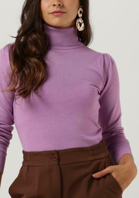 ACCESS Col roulé W2-8134-051 en violet - large