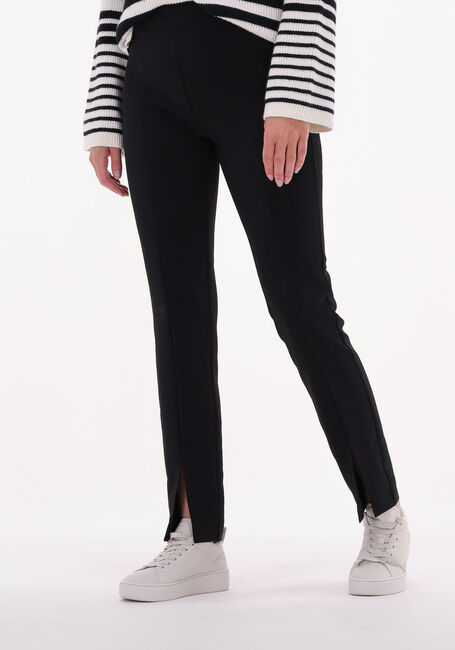 SECOND FEMALE Pantalon FIQUE TROUSERS en noir - large