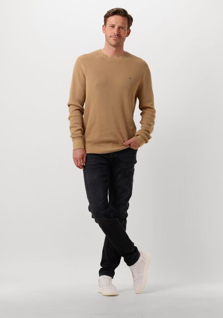 TOMMY HILFIGER Pull REFINED STRUCTURE CR Kaki - large
