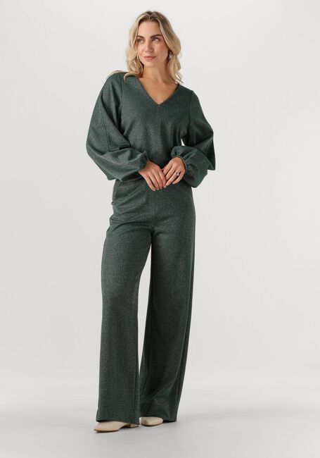 Donkergroene STUDIO ANNELOES Top CLAUDINA SPARKLE TOP - large