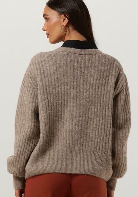 Camel MODSTR&Ouml;M Vest GOLDIE CARDIGAN - large