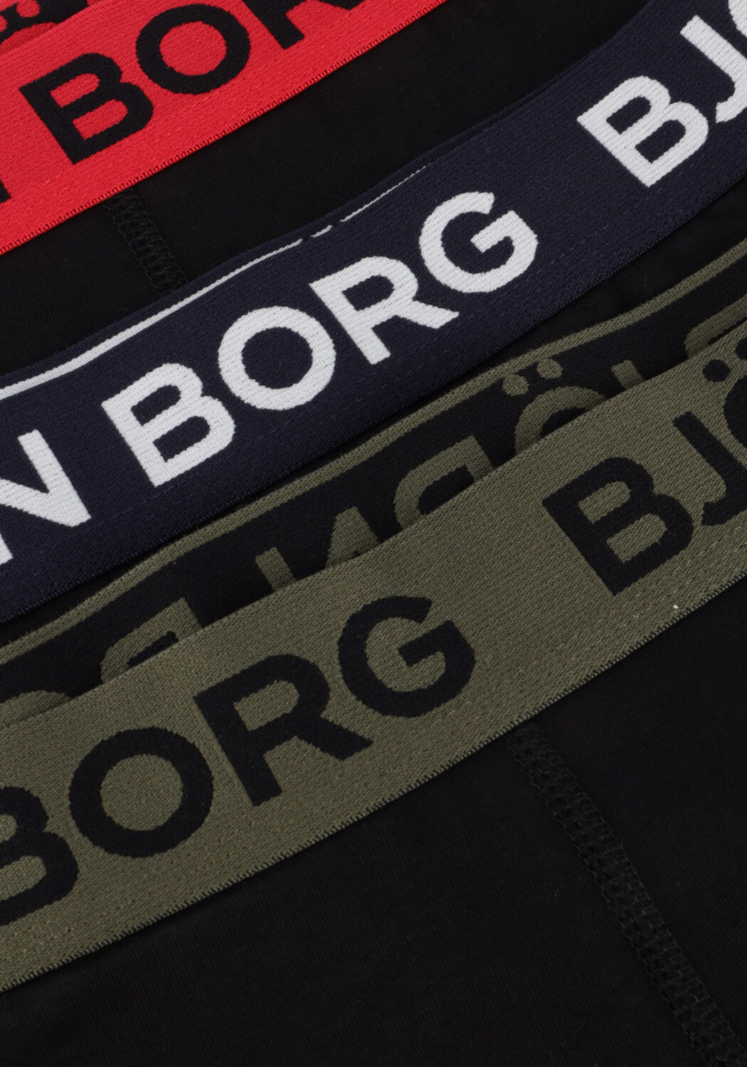 BJORN BORG COTTON STRETCH BOXER 3P Boxer en multicolore - large