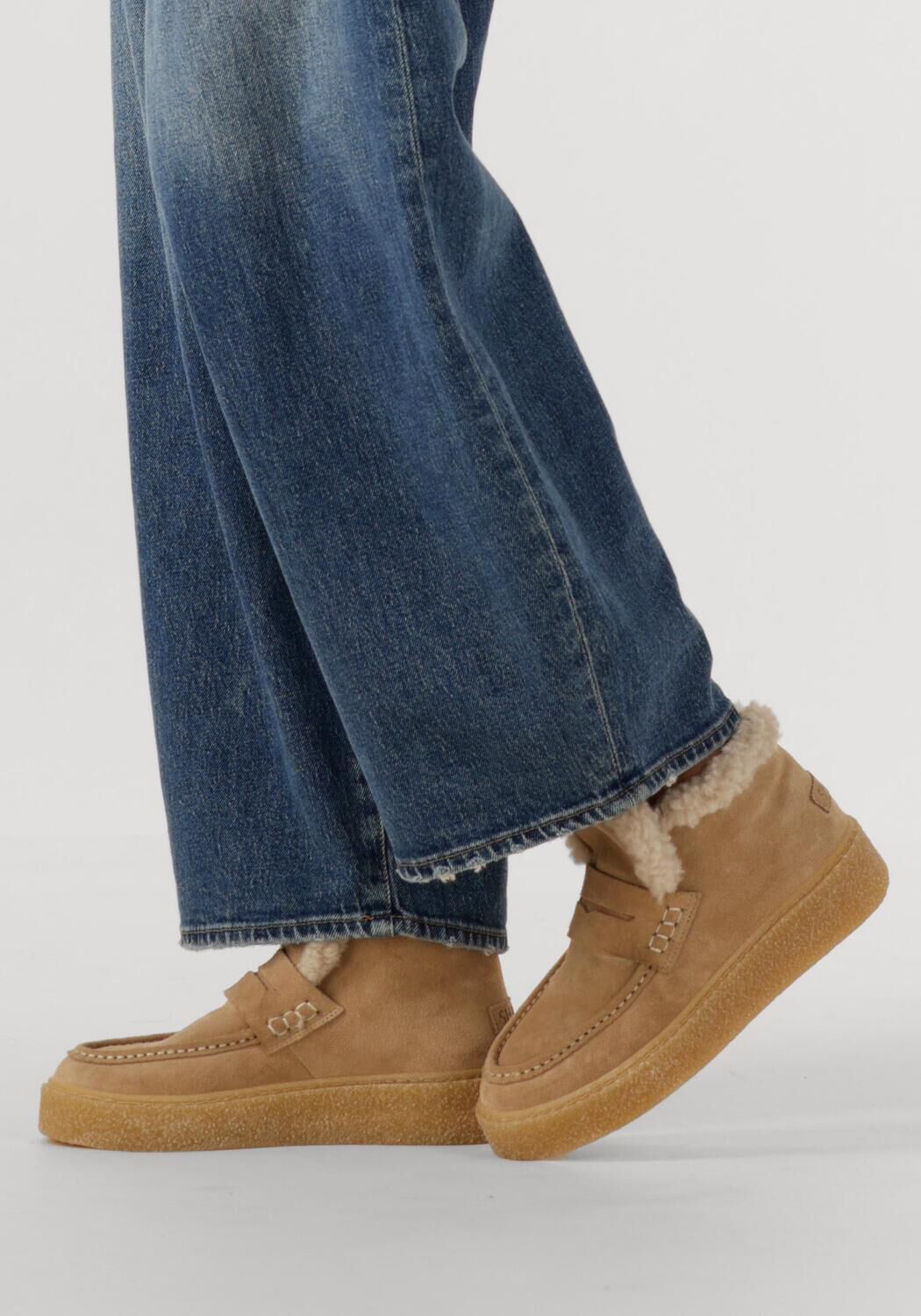 SHABBIES Bottillons SENNA ANNA en beige - large