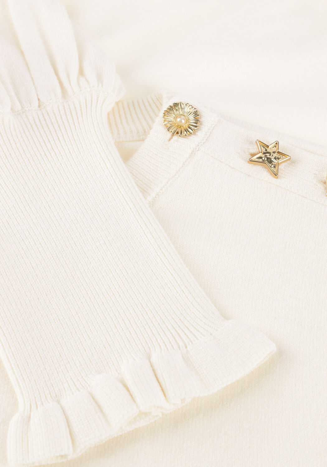 Creme FABIENNE CHAPOT Trui MOLLY BALLOON PULLOVER 1009 - large