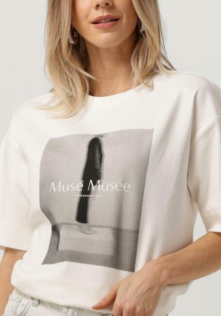 COPENHAGEN MUSE T-shirt CMMUSE-TEE en blanc - large