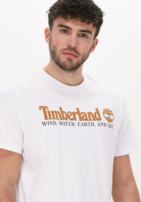 TIMBERLAND T-shirt WWESR FRONT TEE en blanc - large