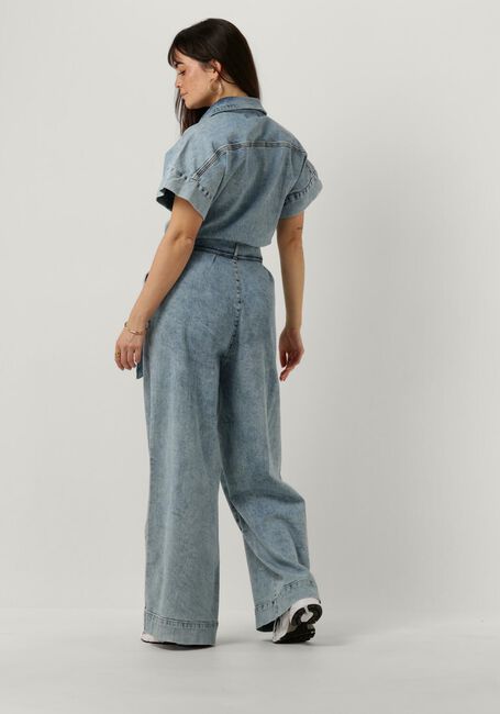 LOLLYS LAUNDRY Combinaison MATHILDELL JUMPSUIT SS en bleu - large