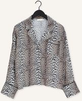 NOTES DU NORD ALICIA LEOPARD SHIRT Blouses en beige NOTES DU NORD ALICIA LEOPARD SHIRT Blouses en beige - medium