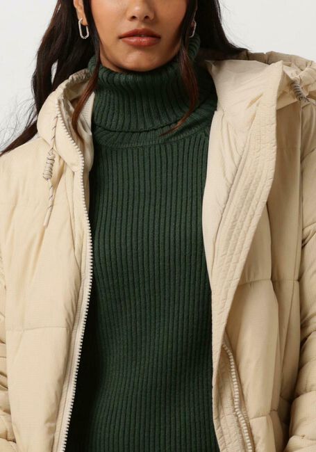 ANOTHER LABEL Veste matelassé MILLE LONG PUFFER Sable - large