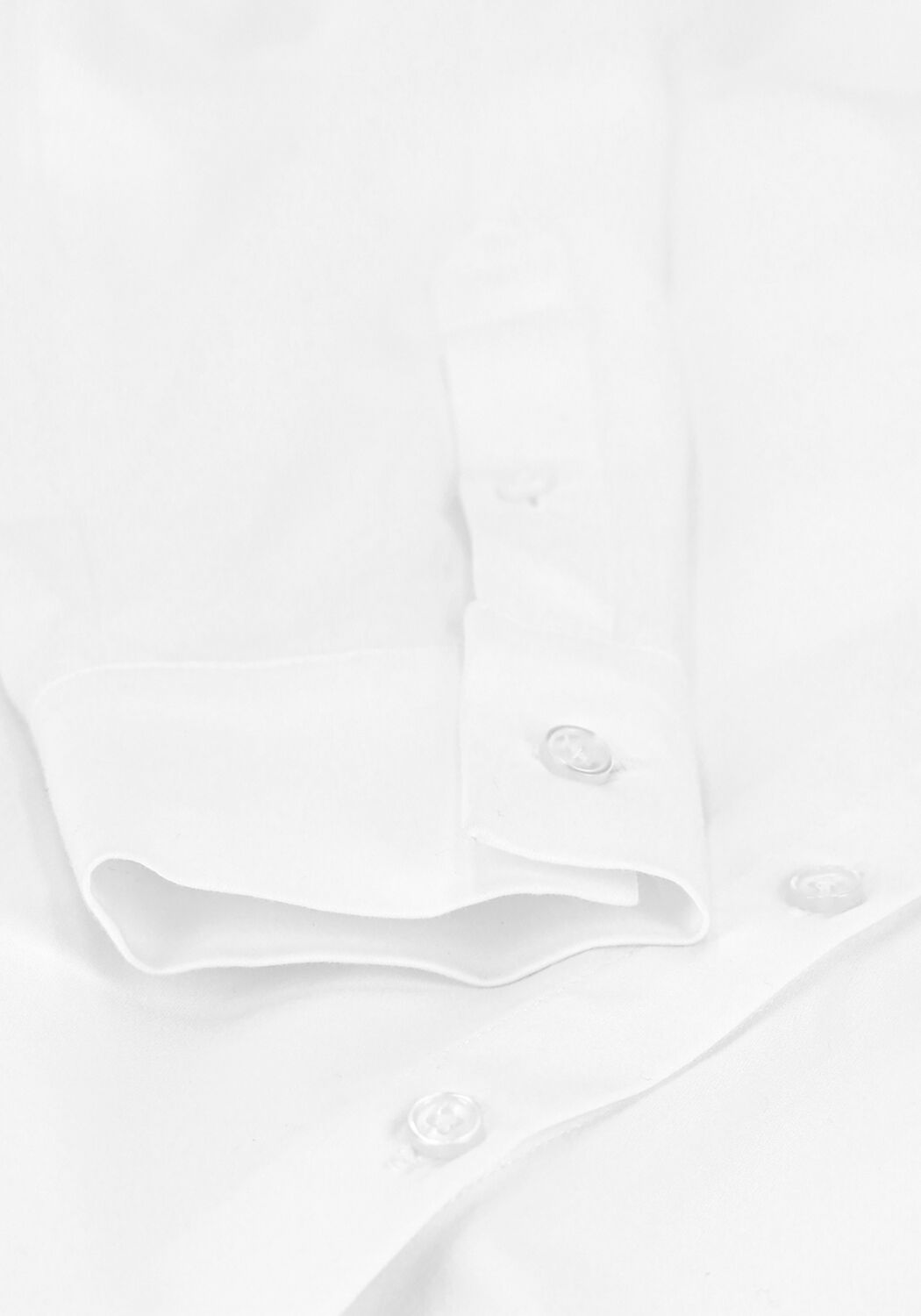 Witte OBJECT  ROXA LS LOOSE SHIRT - large