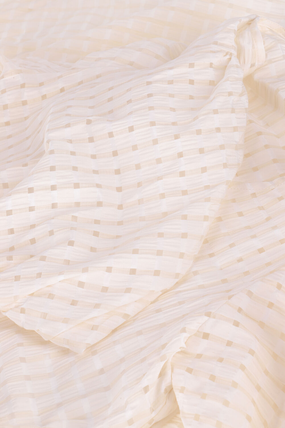 Creme LEVETE ROOM Mini jurk SERINA 1 DRESS - large