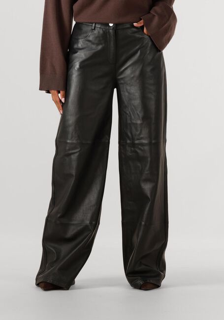 Zwarte STUDIO AR Wijde broek TESS - large