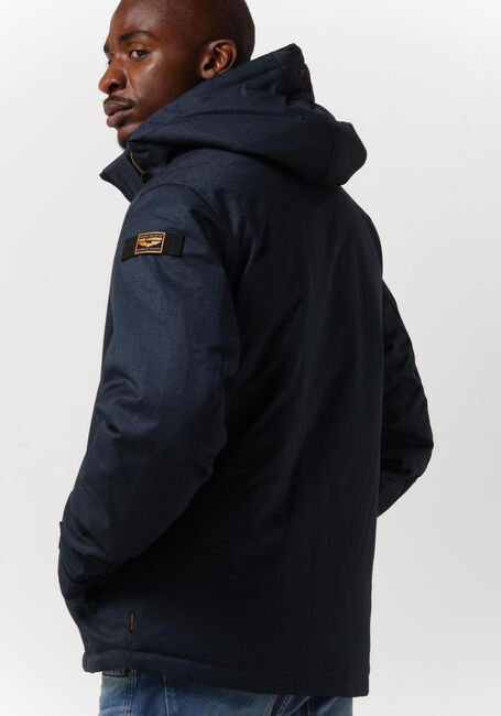 Donkerblauwe PME LEGEND Jassen SEMI LONG JACKET STRATOR ICON 2.0 - large