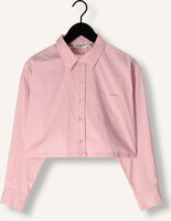CO'COUTURE COTTON CRISP CROPPED SHIRT Blouses en rose CO'COUTURE COTTON CRISP CROPPED SHIRT Blouses en rose - medium