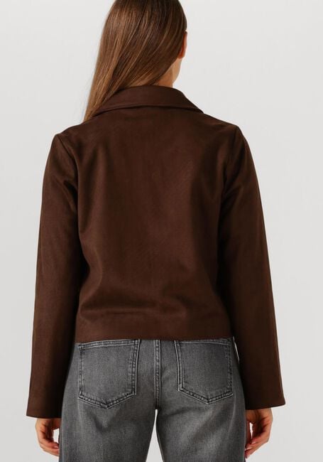 NEO NOIR Jack NILO SUEDE JACKET en marron - large